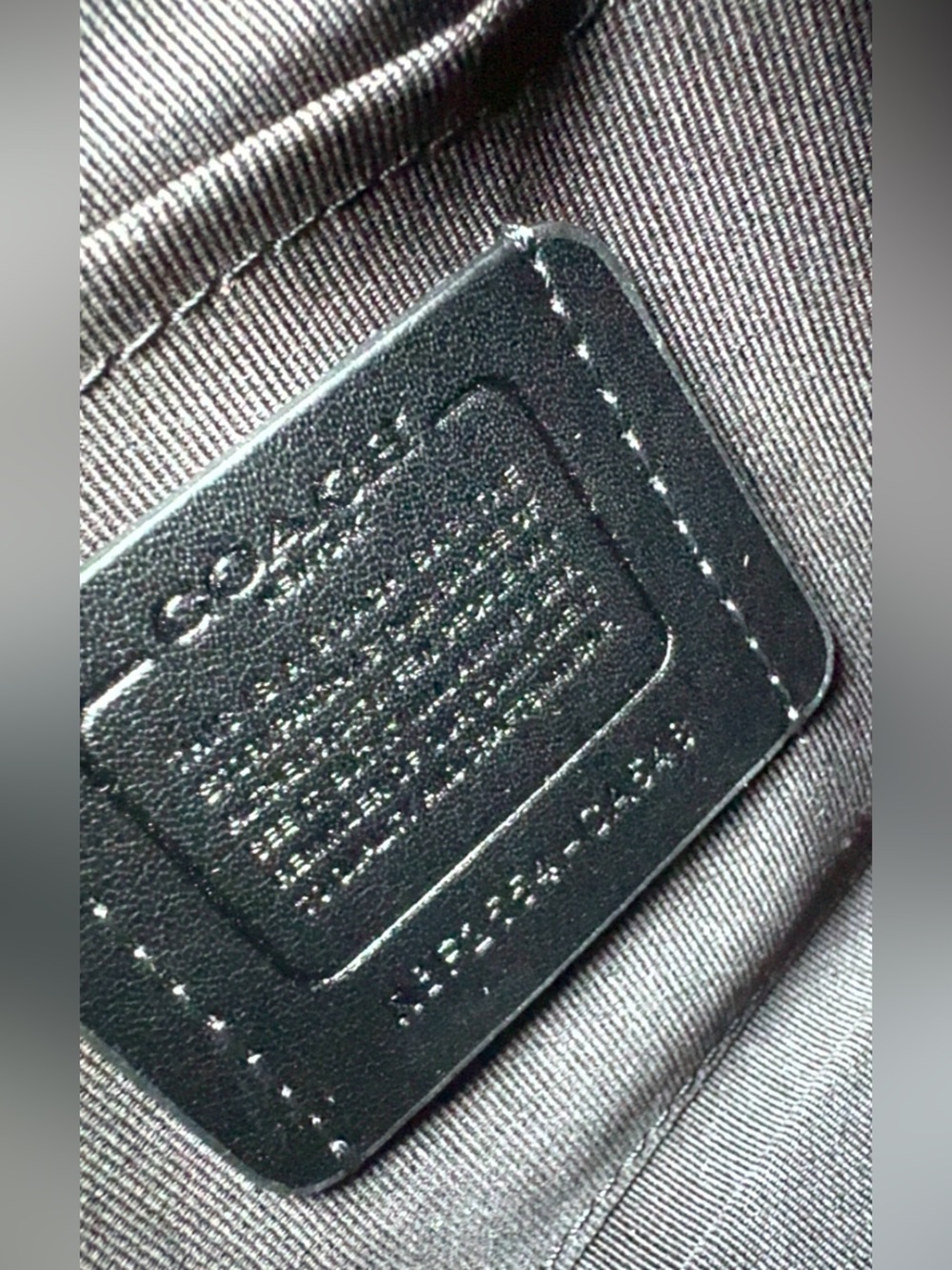 COACH Teri Shoulder Bag In Signature Canvas Black ( New) ( Same Day Shipping) - Picture 10 of 11